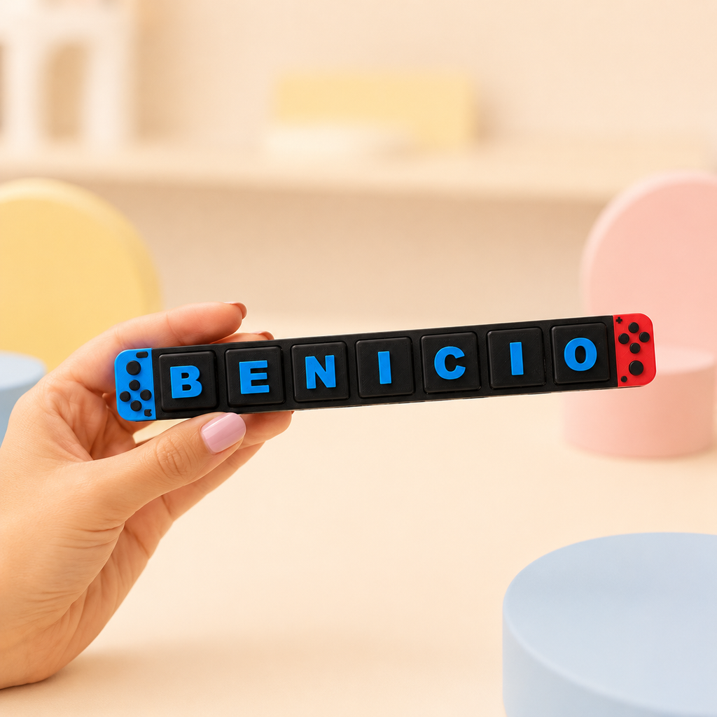 Personalized Gaming Clicker – Custom Name, Your Colors